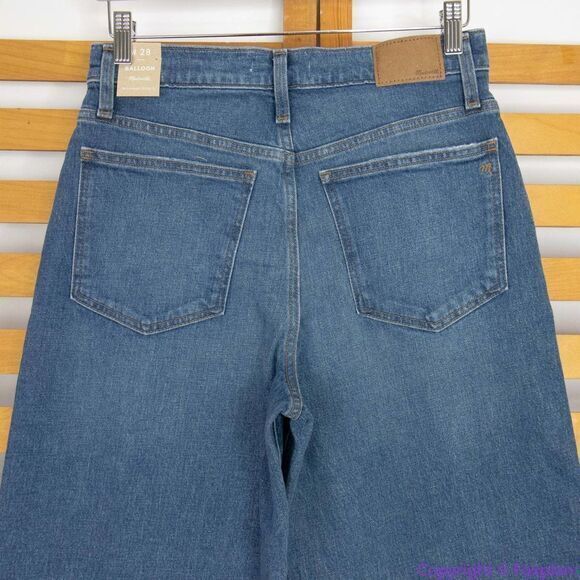 NEW Madewell Balloon Jeans in Ellisboro Wash, 28 - Picture 6 of 16